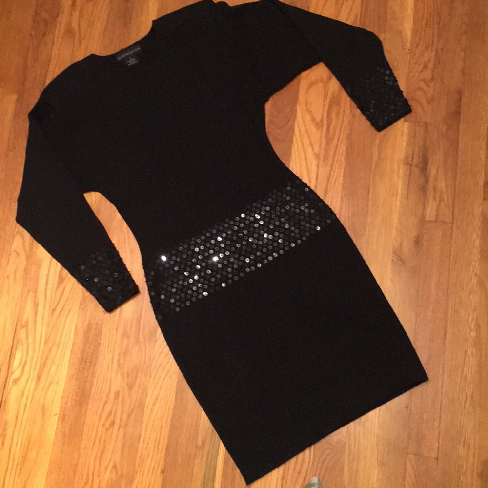 Classic LBD w/ black sequin detail